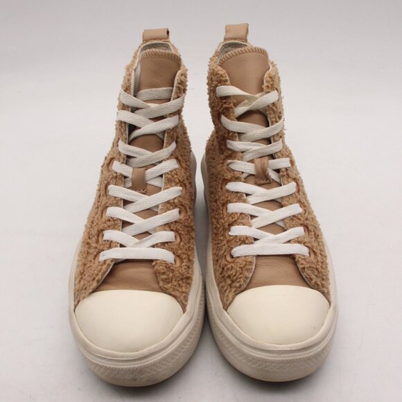 Converse All Star Move HI Platform Women's Size 7.5 Champagne Tan Egret A04259C - Picture 2 of 8